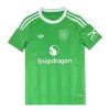 Manchester United Keeper 2025-26 Grønn Kortermet